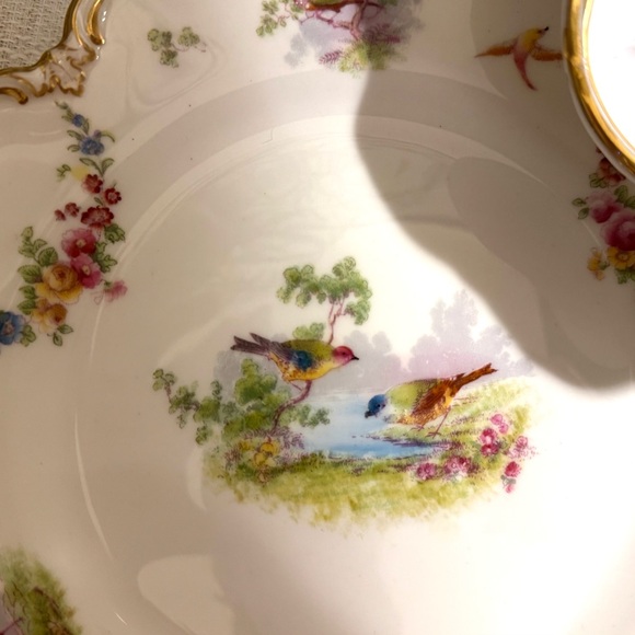 Vintage Lunch Plates - Set of 10 - Picture 3 of 6